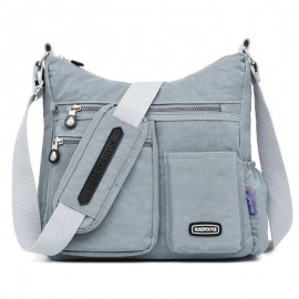 Women Nylon Waterproof Large-Capacity Multi-Funtional Travel Handbag