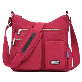 Women Nylon Waterproof Large-Capacity Multi-Funtional Travel Handbag