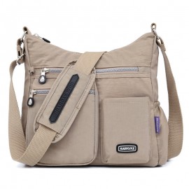 Women Nylon Waterproof Large-Capacity Multi-Funtional Travel Handbag