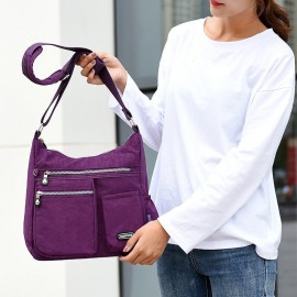 Women Nylon Waterproof Large-Capacity Multi-Funtional Travel Handbag