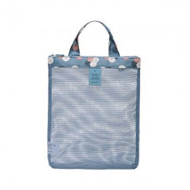 Honana HN-TB25 Travel Mesh Organizer Bag Large Beach Toiletry Storage Tote Bag