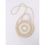 Women Travel Summer Beach Straw Handbag Shoulder Bag