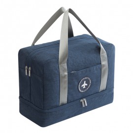 Travel Dry And Wet Separation Bag Fitness Bag Cationic Clothes Storage Bag Portable Sports Bag