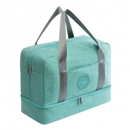 Travel Dry And Wet Separation Bag Fitness Bag Cationic Clothes Storage Bag Portable Sports Bag