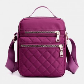 Women Solid NylonÂ LargeÂ CapacityÂ WaterproofÂ Casual Handbag Shoulder Bag