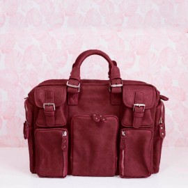 Women Casual Large Capacity Multifunction Handbag Solid Shoulder Bag