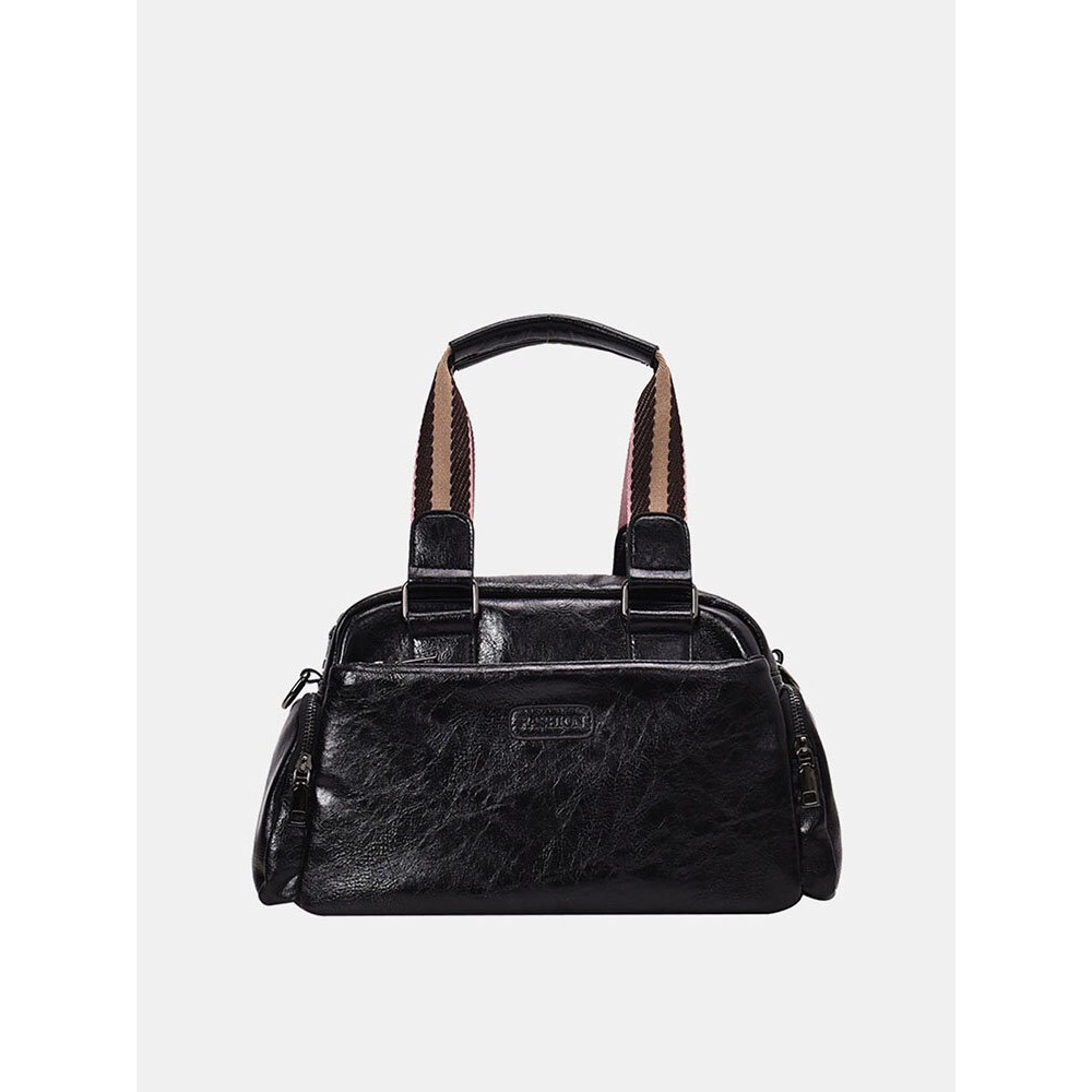Women Vintage PU Leather Handbag Shoulder Bag Crossbody Bag