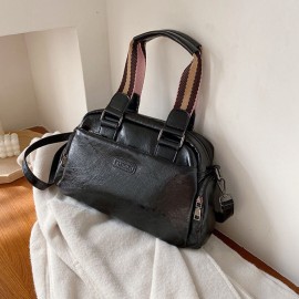 Women Vintage PU Leather Handbag Shoulder Bag Crossbody Bag