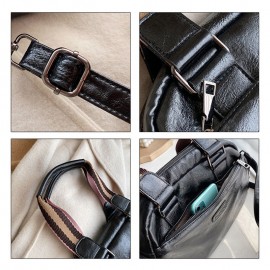 Women Vintage PU Leather Handbag Shoulder Bag Crossbody Bag
