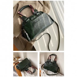 Women Vintage PU Leather Handbag Shoulder Bag Crossbody Bag