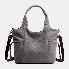 Women Canvas Large Capacity Crossbody Bag