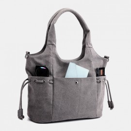 Women Canvas Large Capacity Crossbody Bag