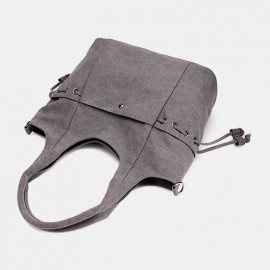 Women Canvas Large Capacity Crossbody Bag