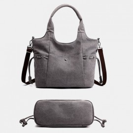 Women Canvas Large Capacity Crossbody Bag