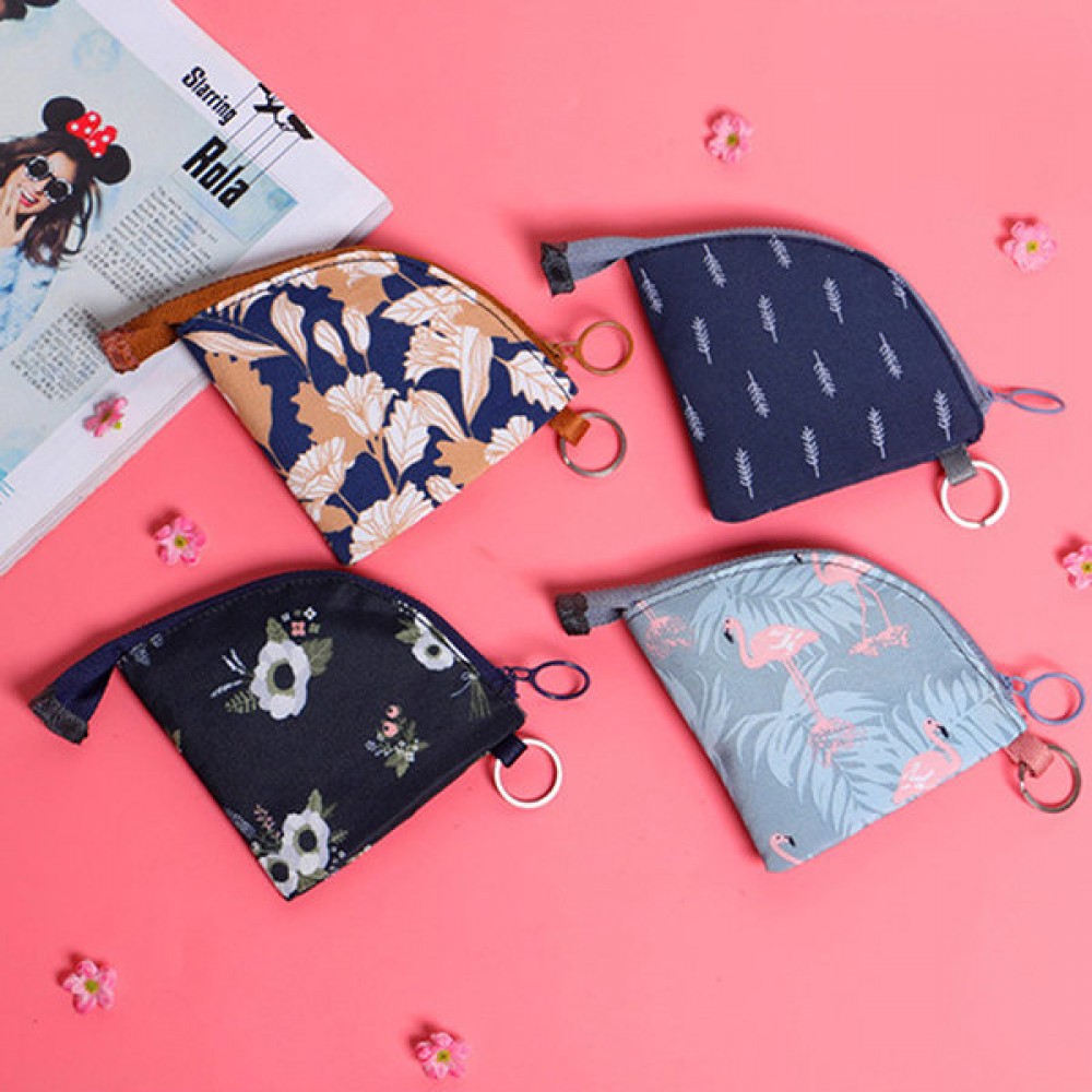 Women Print Mini Wallet Coin Bag Card Holder Purse Women Print Mini Wallet Coin Bag Card Holder Purse