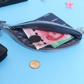 Women Print Mini Wallet Coin Bag Card Holder Purse