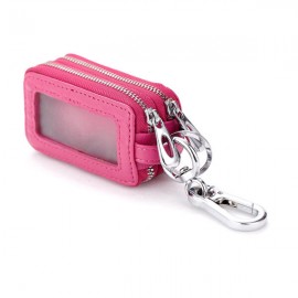 Genuine Leather Key Case Crocodile Pattern PU Leather Car Key Holder For Women Men