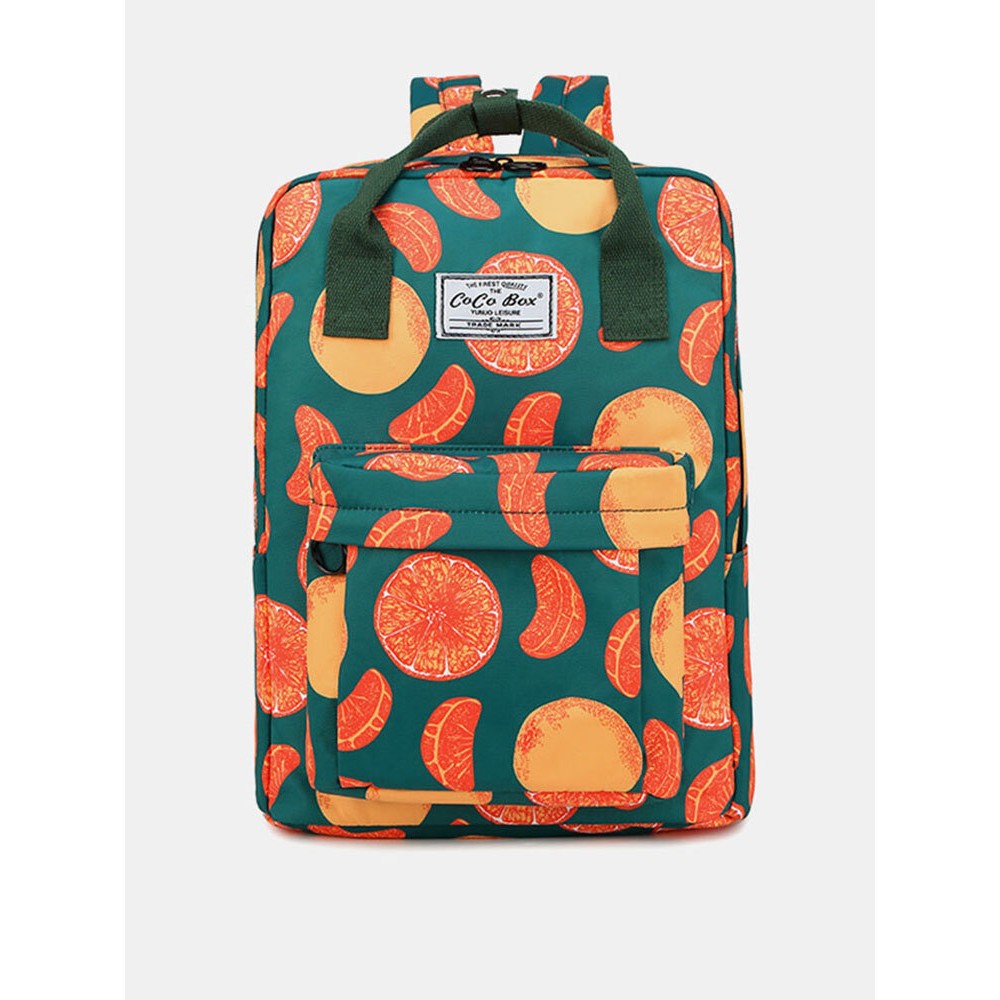 Women Waterproof Large Capacity Print Casual Backpack Drawstring pocket Women Waterproof Large Capacity Print Casual Backpack Drawstring pocket