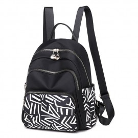 Simple And Stylish Large-capacity Backpack Girl Casual Light Oxford Cloth Bag Trend Wild Shopping Backpack