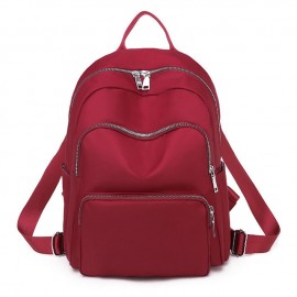 Simple And Stylish Large-capacity Backpack Girl Casual Light Oxford Cloth Bag Trend Wild Shopping Backpack