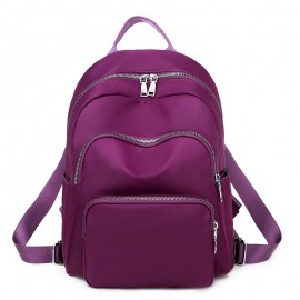 Simple And Stylish Large-capacity Backpack Girl Casual Light Oxford Cloth Bag Trend Wild Shopping Backpack