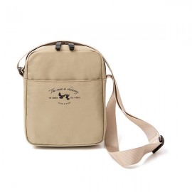 Nylon Multi-function Travel Crossbody Bag Solid Lightweight Shoulder Bag For Women