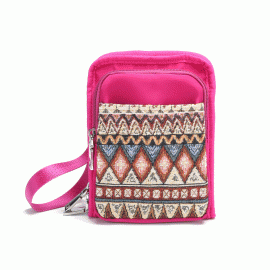 Brenice National Multi-pocket Bohemia Card Holder Mini Crossbody Bags