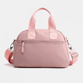 Women Nylon Water Resistant Multi-slot Crossbody Bags