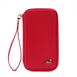 Women Men Nylon Casual Travel Passport Storage Bag Clutch Wallet Purse